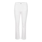 Klassieke Bootcut Jeans Part Two , White , Dames