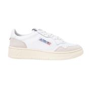 Vintage Style Low Top Sneakers Autry , White , Dames