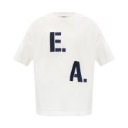 T-shirt met logo Emporio Armani , White , Heren