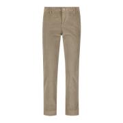 Donatella Crop Chino's voor dames Re-Hash , Beige , Dames