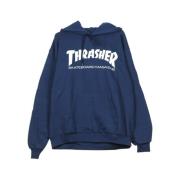 Eskemag hoodie Thrasher , Blue , Heren