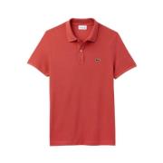 Slim Fit Polo Lacoste , Pink , Heren