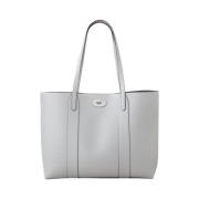 Bayswater Tote, Pale Grey Mulberry , Gray , Dames