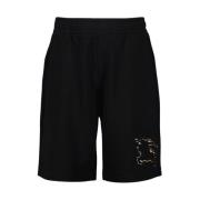 EKD Check Slip-On Shorts Burberry , Black , Heren