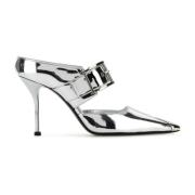 Zilveren Punk Pumps Alexander McQueen , Gray , Dames