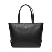Zwarte Shopper Tas voor Vrouwen Calvin Klein , Black , Dames