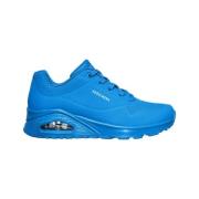 Dames Air-Cooled Sneakers Skechers , Blue , Dames