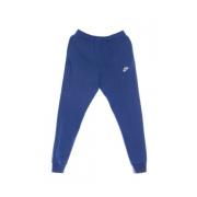 Marina Blue Sweatpants Nike , Blue , Heren