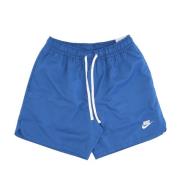 Club Woven Lined Flow Shorts Nike , Blue , Heren