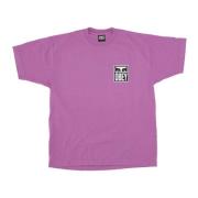 Eyes Icon 2 Mulberry Purple T-Shirt Obey , Purple , Heren