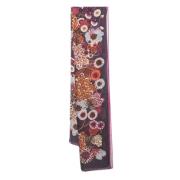 Pre-owned Silk scarves Fendi Vintage , Purple , Dames
