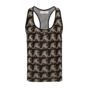 Mouwloos T-shirt met abstract patroonprint Vivienne Westwood , Multico...