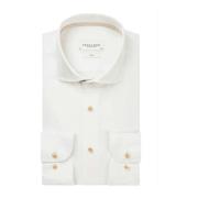 Profuomo Twill Travel Shirt Profuomo , White , Heren