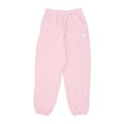 Oversized Club Fleece Sweatpants Pink Nike , Pink , Dames