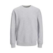 Basis Sweatshirt Jack & Jones , Gray , Heren