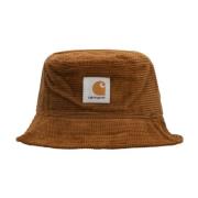 Cord Bucket Hat voor mannen Carhartt Wip , Brown , Heren