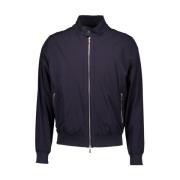 Alberti-KN Gewatteerde Jassen Donkerblauw Moorer , Blue , Heren