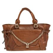 Pre-owned Leather totes Chloé Pre-owned , Brown , Dames