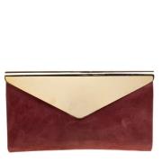 Pre-owned Leather clutches Jimmy Choo Pre-owned , Red , Dames