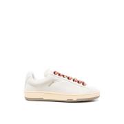 Witte Low-Top Sneakers Lanvin , White , Dames