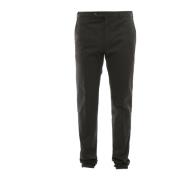 Suit Trousers PT Torino , Black , Heren