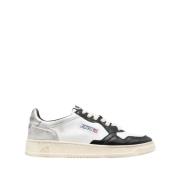 Vintage Lage Sneakers Autry , White , Heren