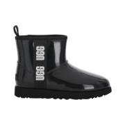 Classic Clear Mini Boots UGG , Black , Dames