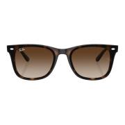 Bruin Geïnjecteerde Zonnebril Rb4420 Ray-Ban , Brown , Dames