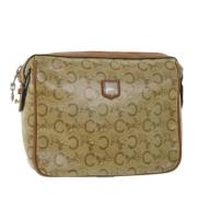 Pre-owned Canvas clutches Dior Vintage , Beige , Dames