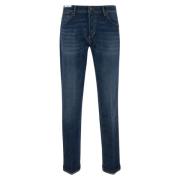 Klassieke Jeans van Katoen PT Torino , Blue , Heren