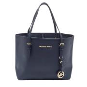 Pre-owned Leather totes Michael Kors Pre-owned , Blue , Dames