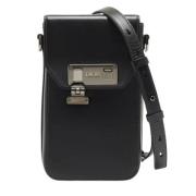 Pre-owned Leather dior-bags Dior Vintage , Black , Dames