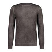 Luxe Pullover van Kasjmier-Zijde Mix Avant Toi , Brown , Heren