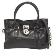 Pre-owned Leather totes Michael Kors Pre-owned , Black , Dames