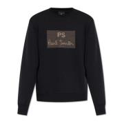Katoenen sweatshirt PS By Paul Smith , Black , Heren