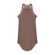 Rib tank top Rick Owens , Brown , Dames