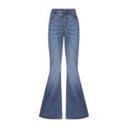 Blauwe Flared Jeans voor Dames Chloé , Blue , Dames