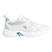 Witte Sneakers voor Dames Calvin Klein , White , Dames