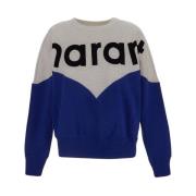 Zachte katoenen sweatshirt voor dames Isabel Marant Étoile , Blue , Da...