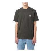 Groene effen T-shirt voor heren Dickies , Green , Heren