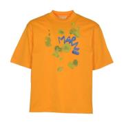 Stijlvolle T-shirts en Polos Marni , Orange , Heren