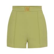 Short Shorts Elisabetta Franchi , Green , Dames