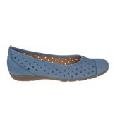 Blauwe Ballerinas Gabor , Blue , Dames