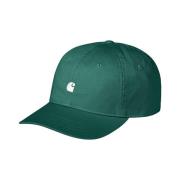 Groene Katoenen Baseballpet met Logo Borduursel Carhartt Wip , Green ,...