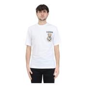 Archive Teddy T-shirts en Polos Moschino , White , Heren