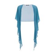 Stijlvolle Cape Jas voor Dames Swing , Blue , Dames