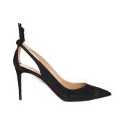 Elegant Bow Tie Pumps Aquazzura , Black , Dames