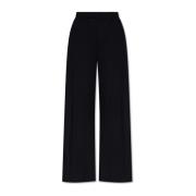 Wollen plooirokbroek Vetements , Black , Dames