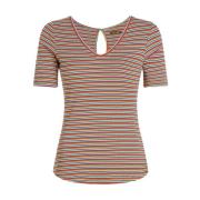 Carice V Top Jones Stripe - Stijlvolle T-shirt voor modebewuste vrouwe...