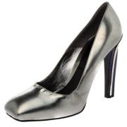 Pre-owned Leather heels Alexander McQueen Pre-owned , Gray , Dames